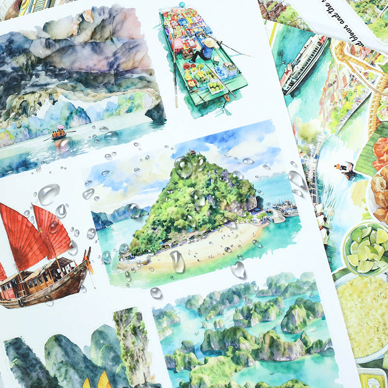 Vintage Sticker Book Vol.29 - Southeast Journey