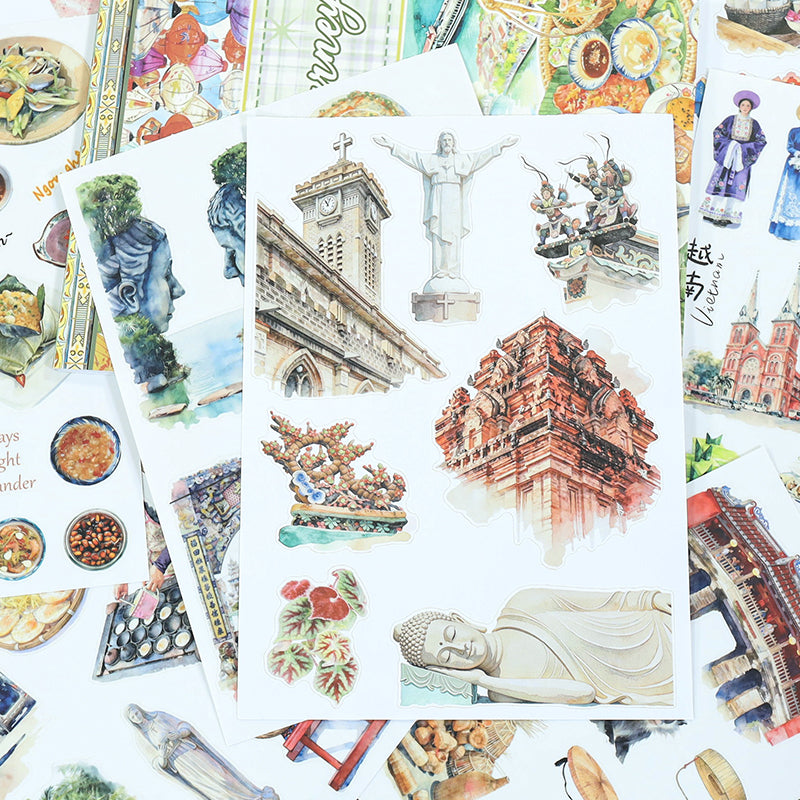 Vintage Sticker Book Vol.29 - Southeast Journey