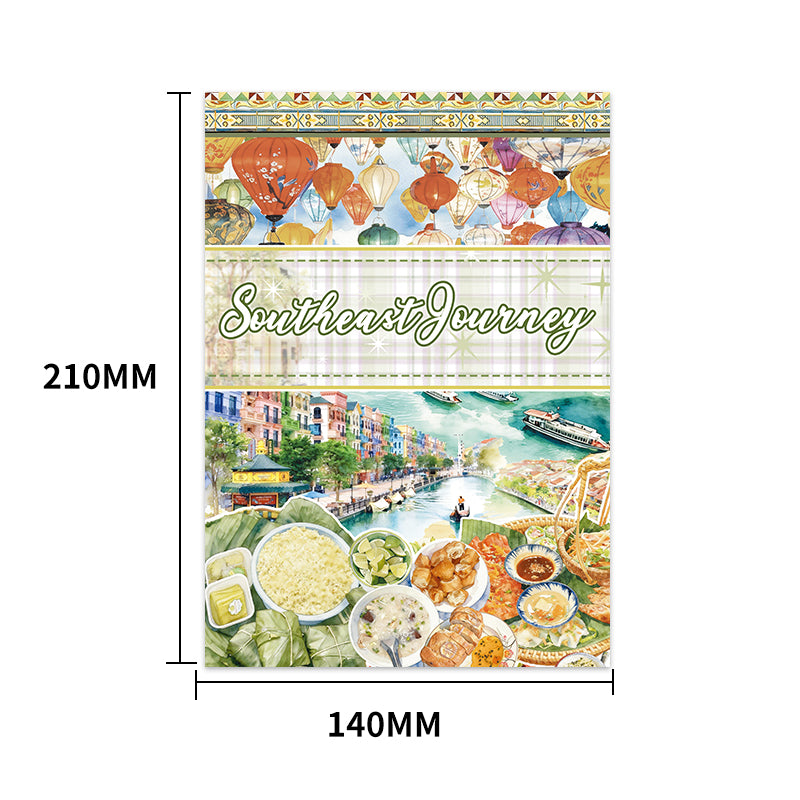 Vintage Sticker Book Vol.29 - Southeast Journey