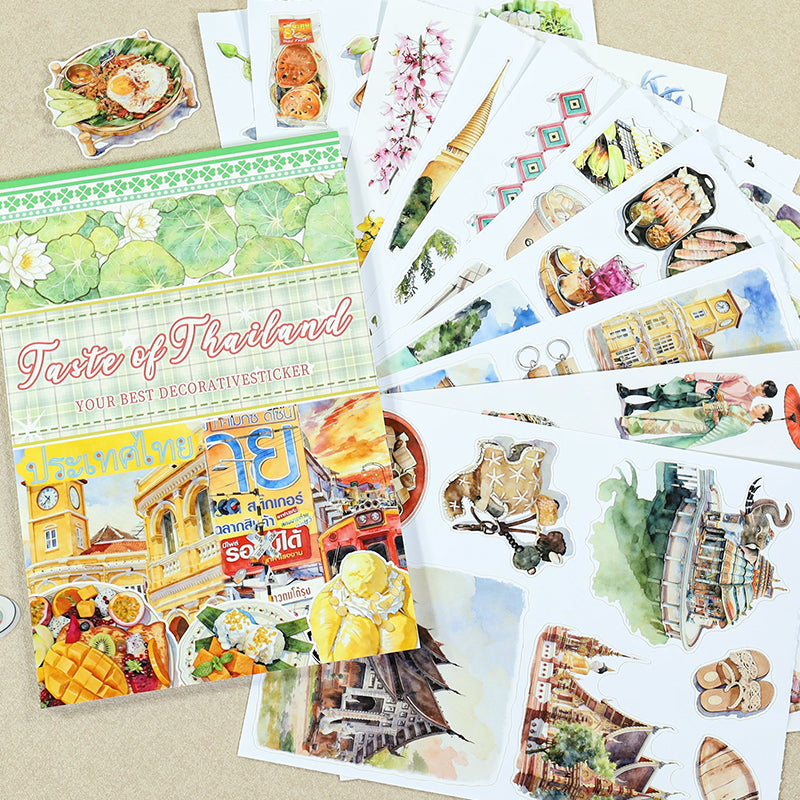 Vintage Sticker Book Vol.29 - Taste of Thailand