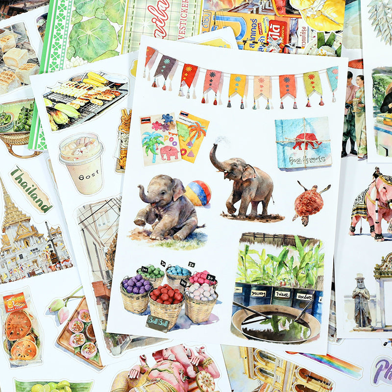 Vintage Sticker Book Vol.29 - Taste of Thailand