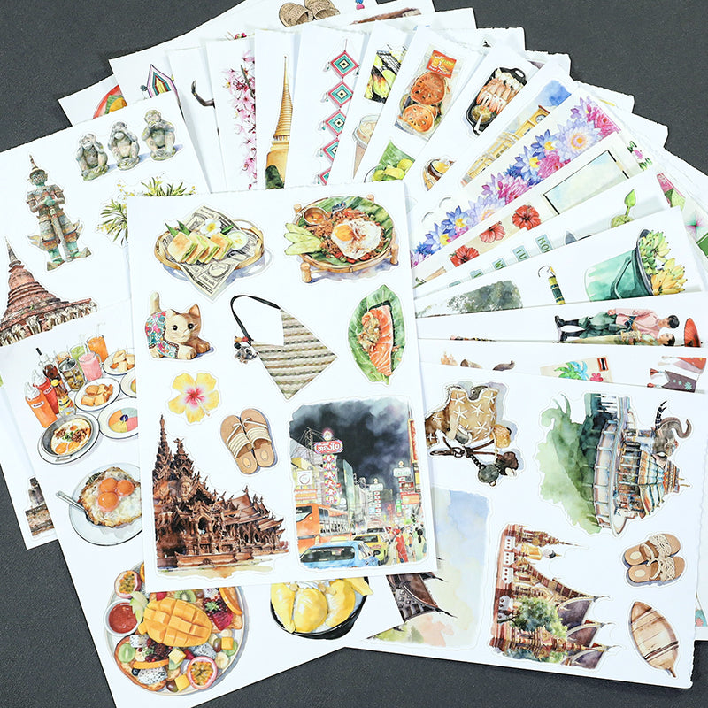 Vintage Sticker Book Vol.29 - Taste of Thailand
