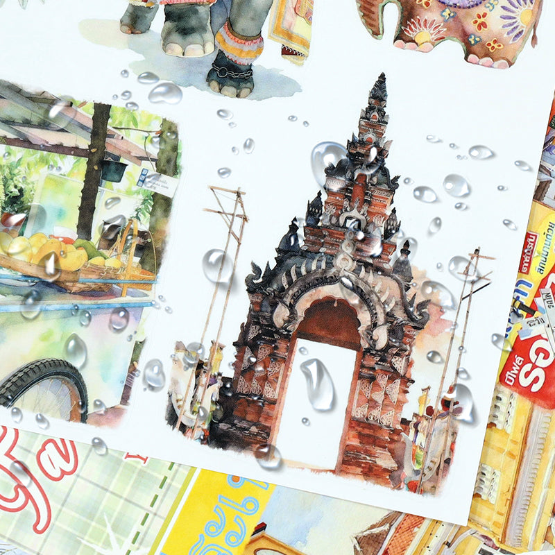 Vintage Sticker Book Vol.29 - Taste of Thailand