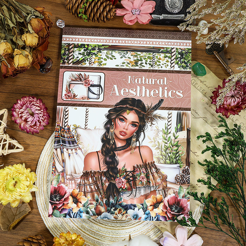 Vintage Sticker Book Vol.20 - Natural Aesthtics