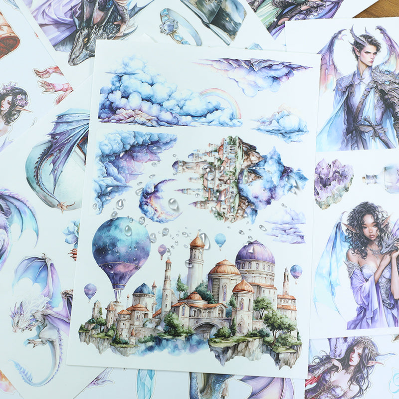 Vintage Sticker Book Vol.21 - Dragon