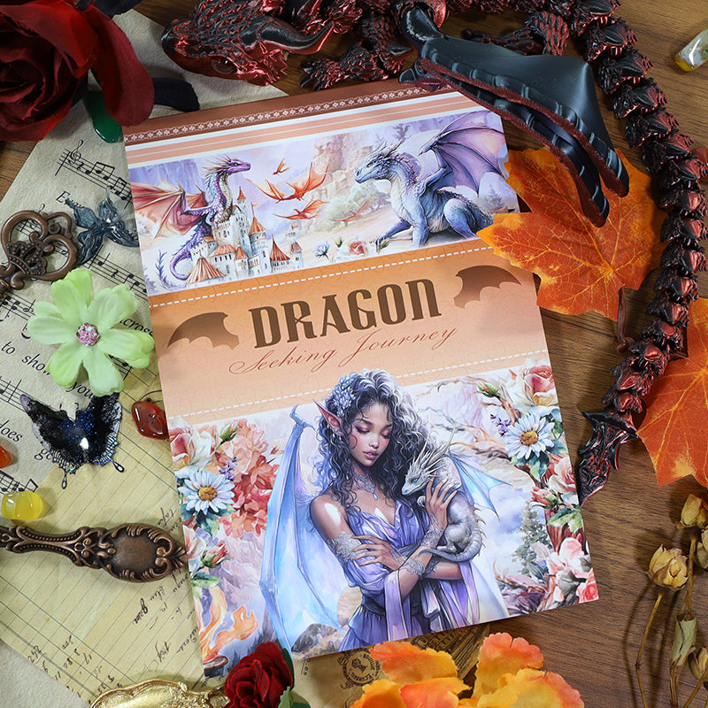 Vintage Sticker Book Vol.21 - Dragon