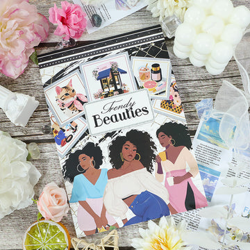 Vintage Sticker Book Vol.26 - Trendy Beauty for journaling and scrapbooking