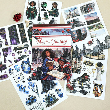 Vintage Sticker Book Vol.27 - Magical Fantasy