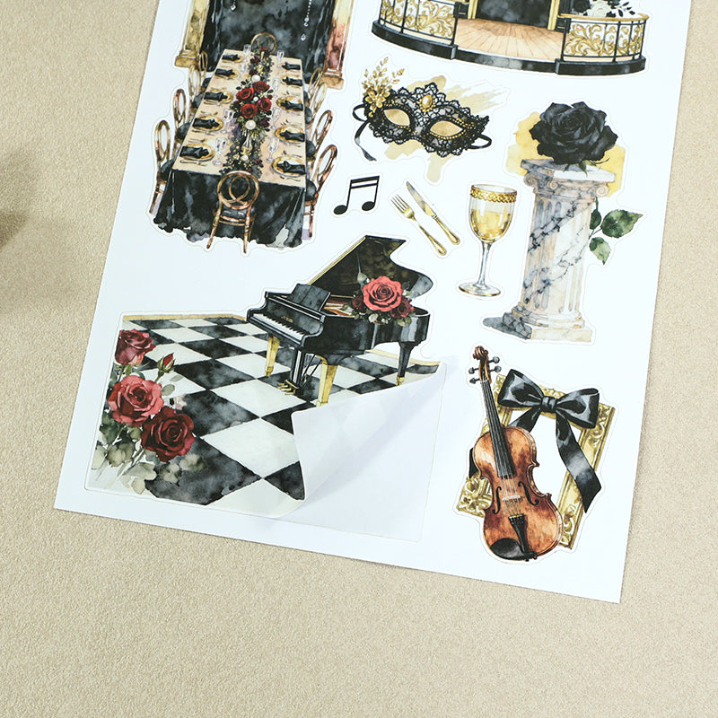 Vintage Sticker Book Vol.27 - Magical Fantasy