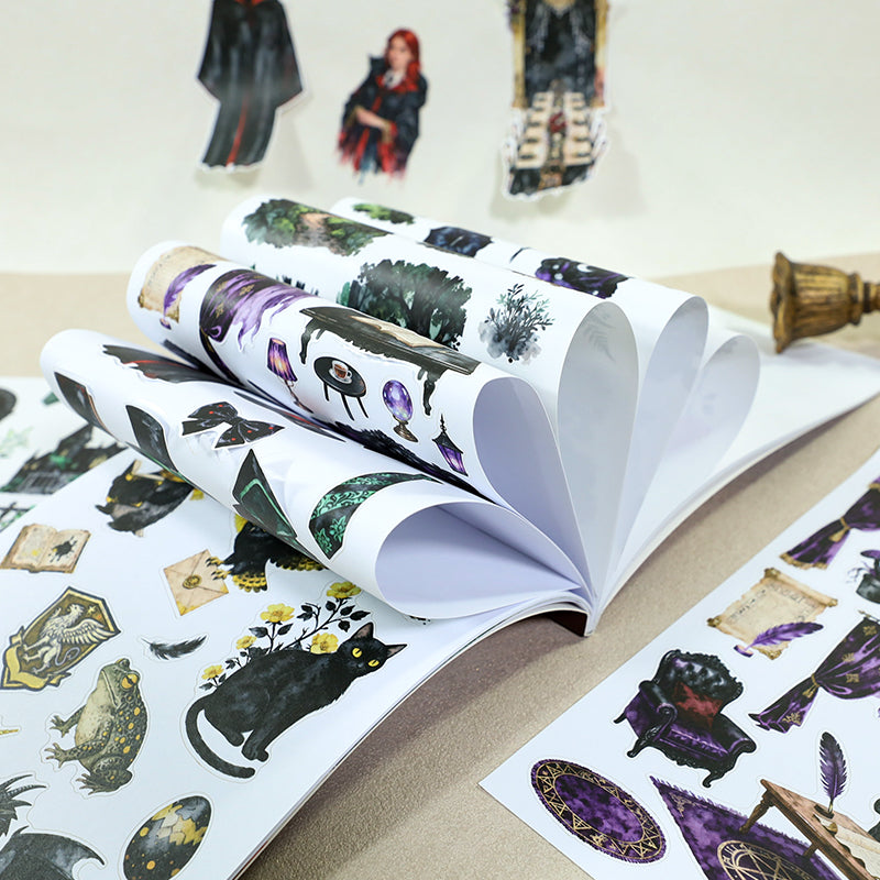 Vintage Sticker Book Vol.27 - Magical Fantasy