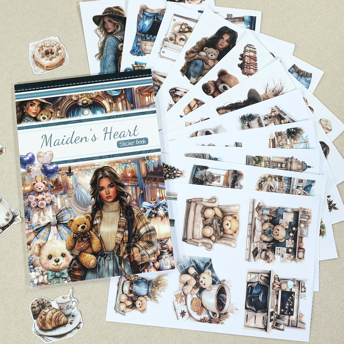Vintage Sticker Book Vol.30 - A Teenage Girl's Thoughts