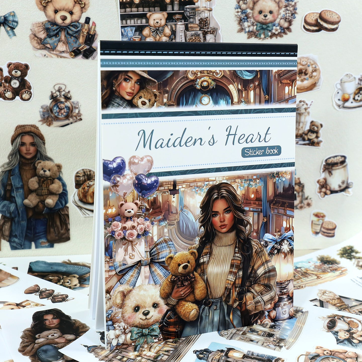 Vintage Sticker Book Vol.30 - A Teenage Girl's Thoughts