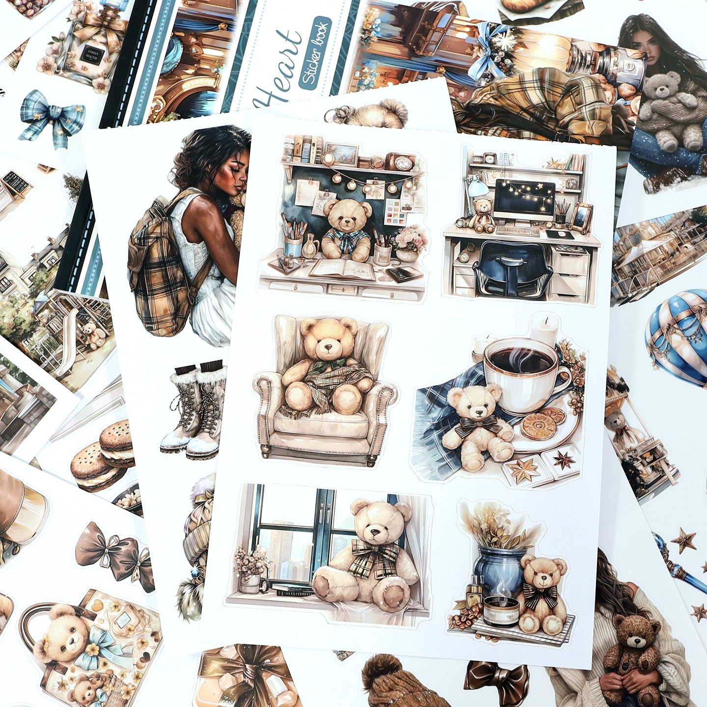 Vintage Sticker Book Vol.30 - A Teenage Girl's Thoughts