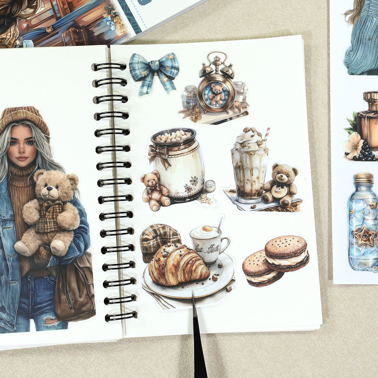 Vintage Sticker Book Vol.30 - A Teenage Girl's Thoughts