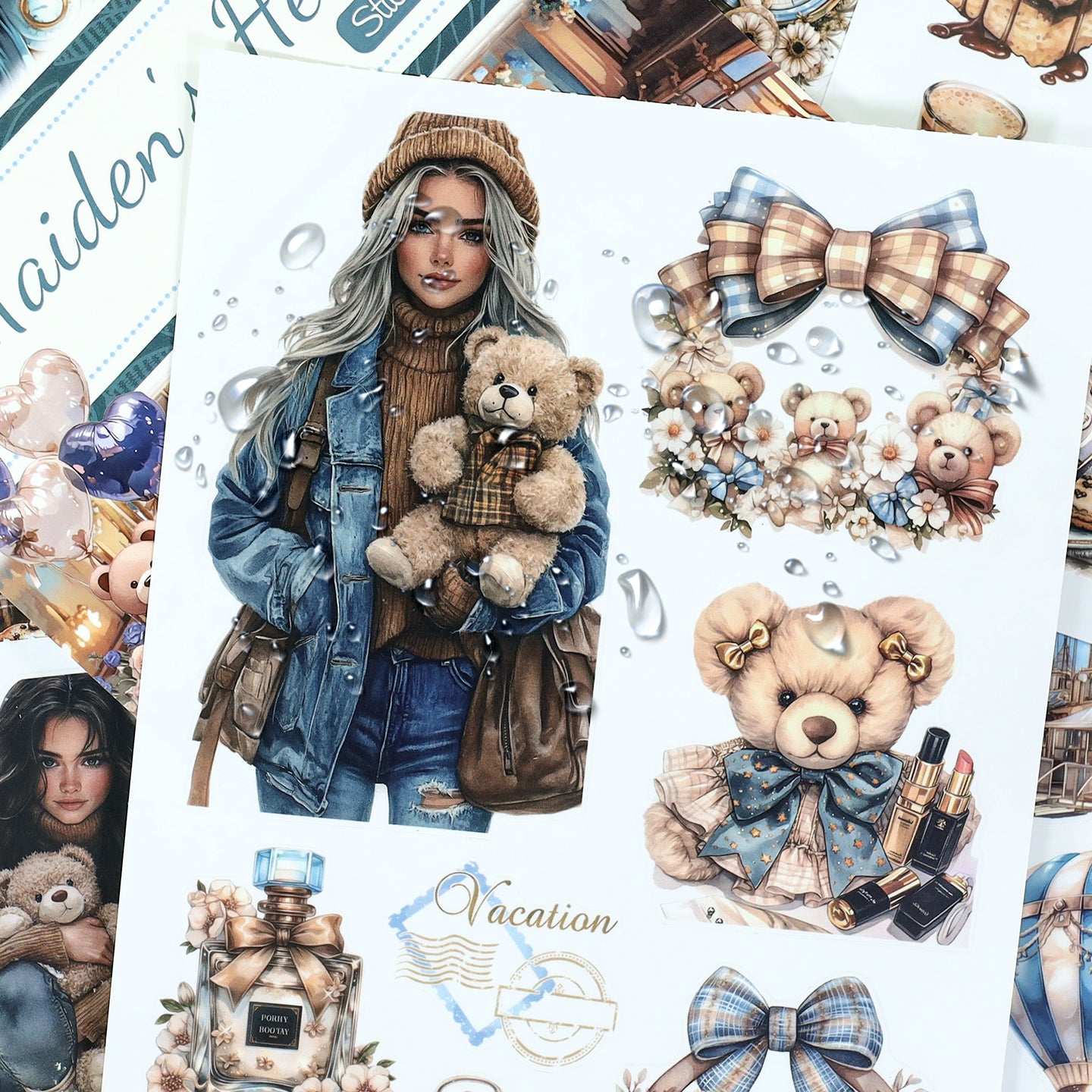 Vintage Sticker Book Vol.30 - A Teenage Girl's Thoughts