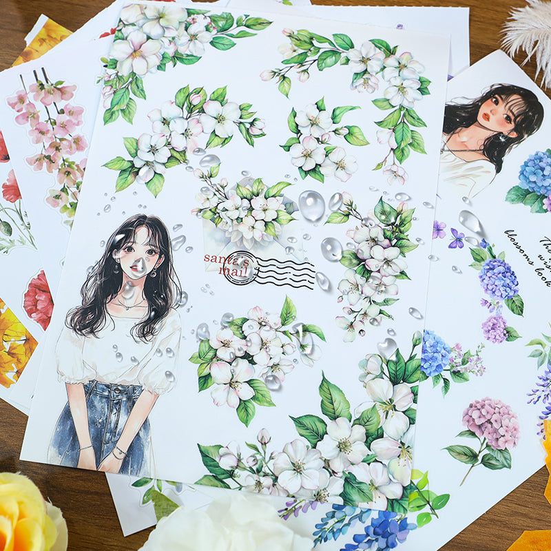 Vintage Sticker Book Vol.20 - Blossom and Wither