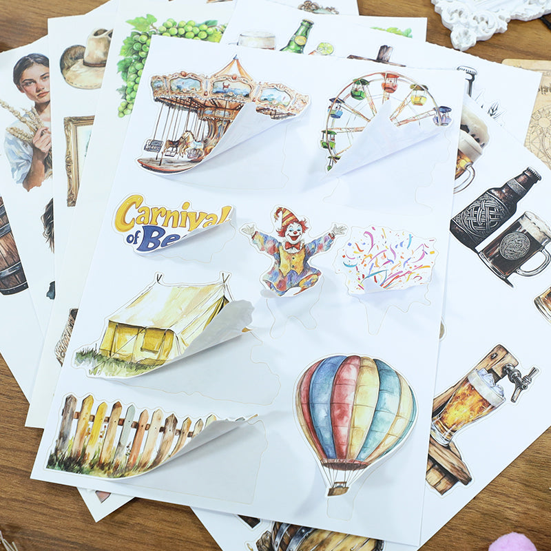 Vintage Sticker Book Vol.20 - Bubble Feast