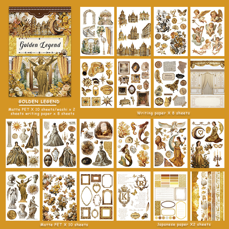 Vintage Sticker Book Vol.21 - Golden Legend