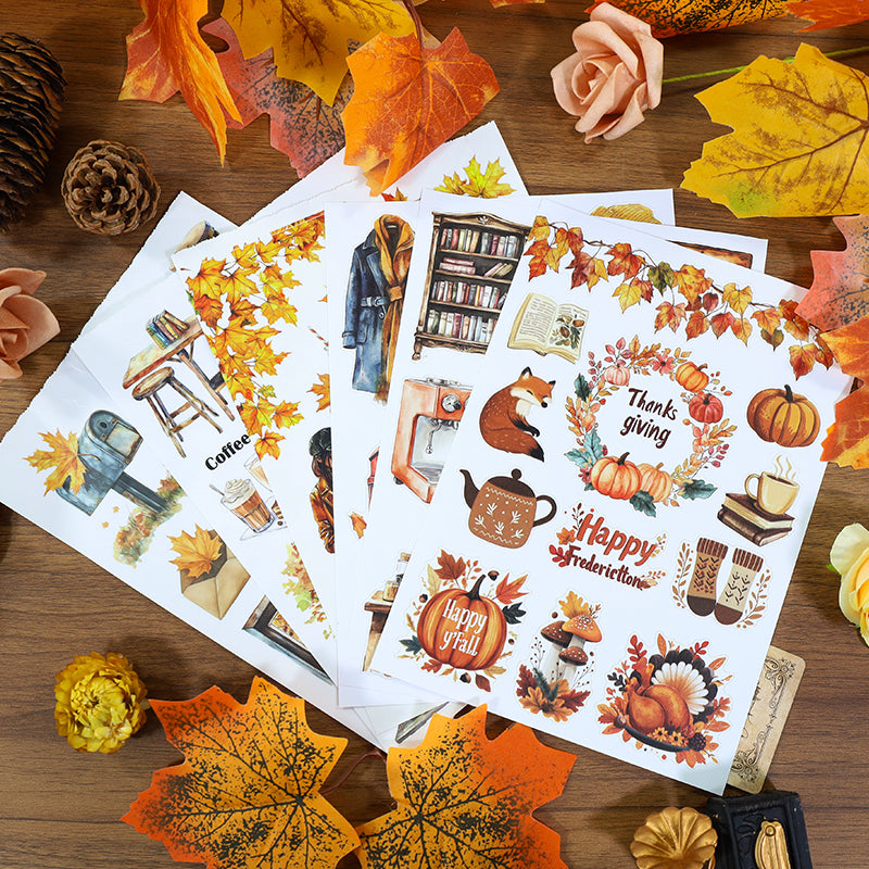 Vintage Sticker Book Vol.21 - Caramel Crunch