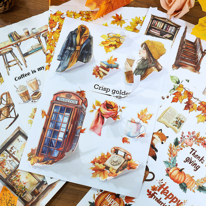 Vintage Sticker Book Vol.21 - Caramel Crunch