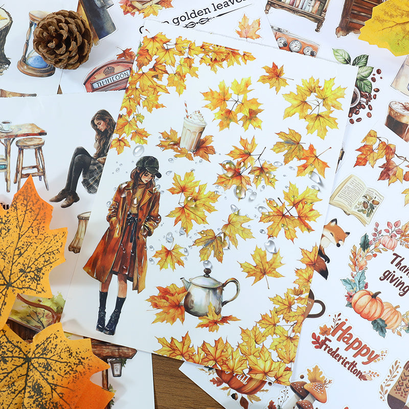 Vintage Sticker Book Vol.21 - Caramel Crunch