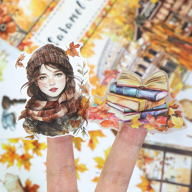 Vintage Sticker Book Vol.21 - Caramel Crunch