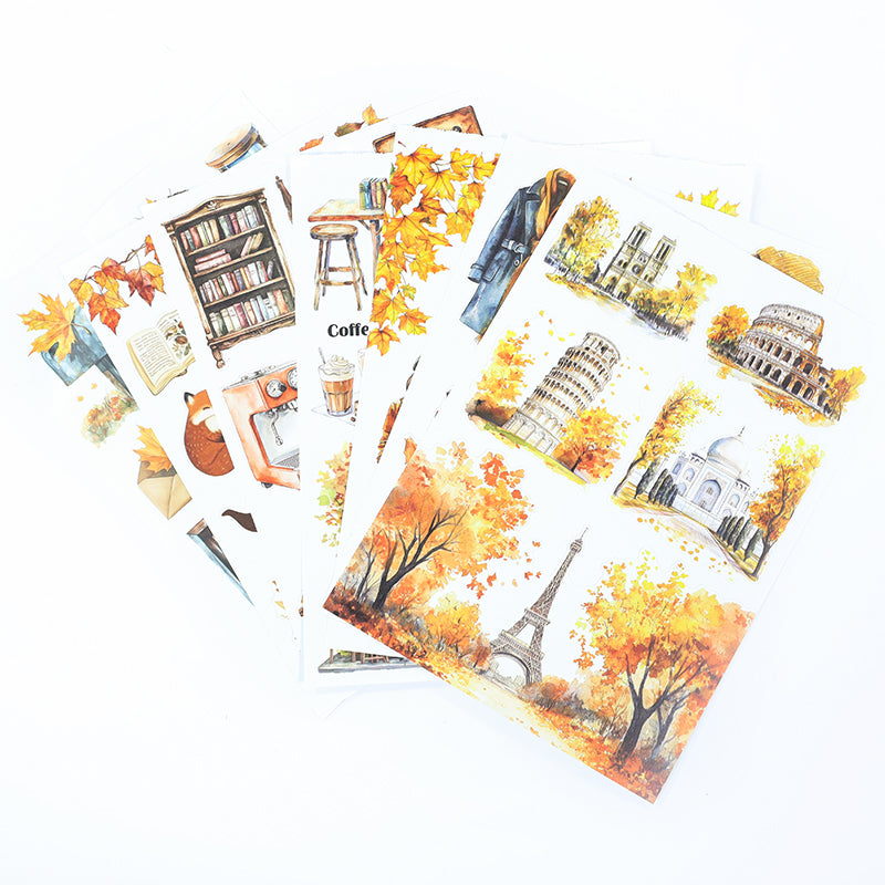 Vintage Sticker Book Vol.21 - Caramel Crunch