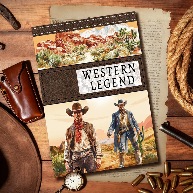 Vintage Sticker Book Vol.22 - Western Legend