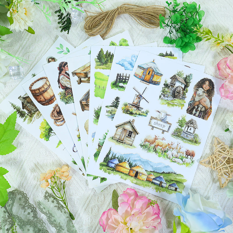 Vintage Sticker Book Vol.23 - Shepherd's Watch