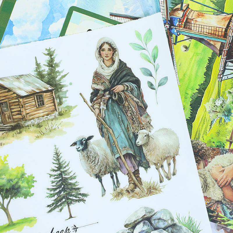 Vintage Sticker Book Vol.23 - Shepherd's Watch