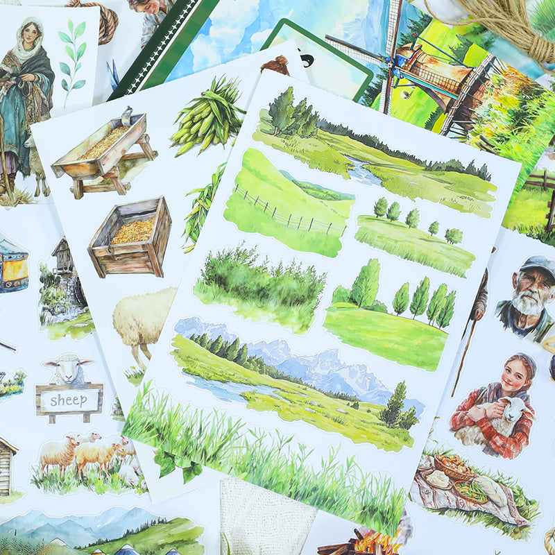 Vintage Sticker Book Vol.23 - Shepherd's Watch