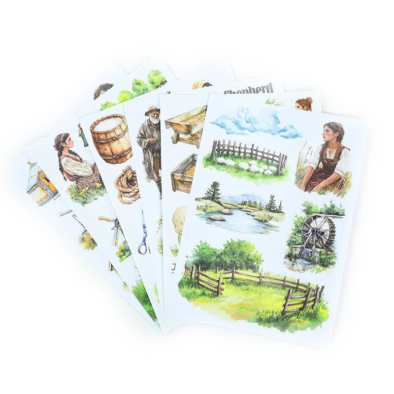 Vintage Sticker Book Vol.23 - Shepherd's Watch