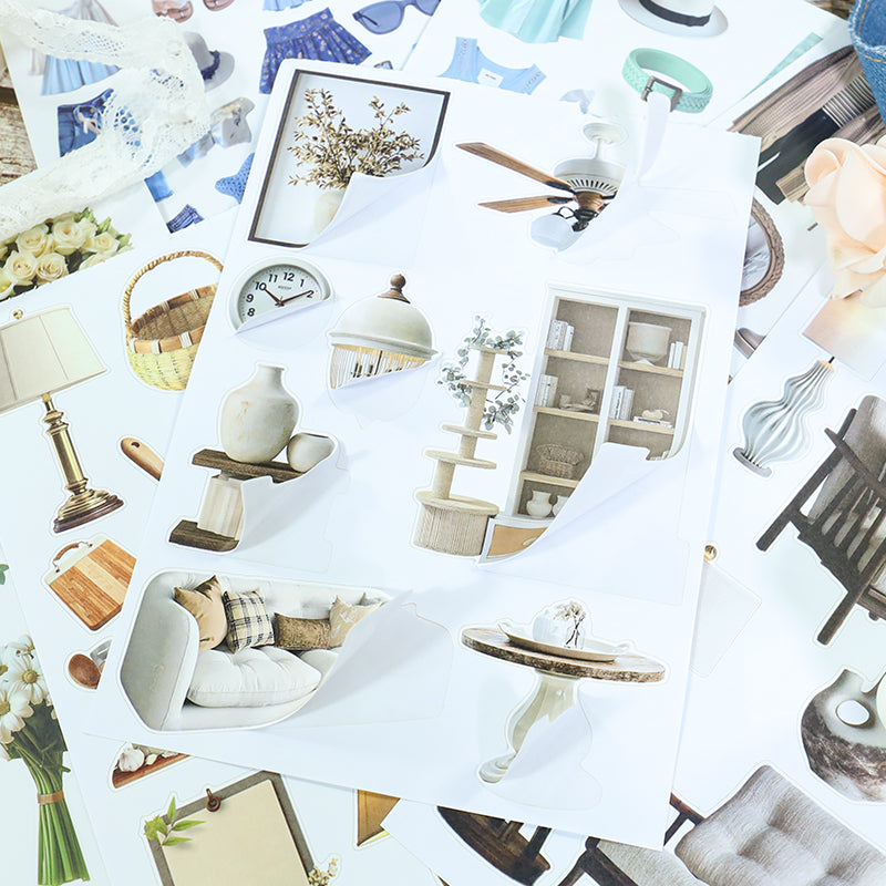 Vintage Sticker Book Vol.23 - The Cozy Nook