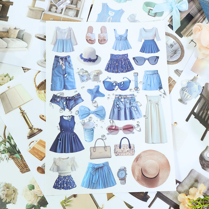 Vintage Sticker Book Vol.23 - The Cozy Nook