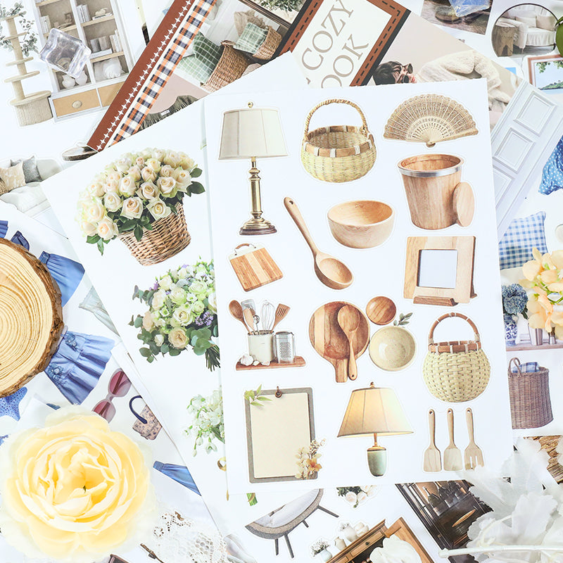 Vintage Sticker Book Vol.23 - The Cozy Nook