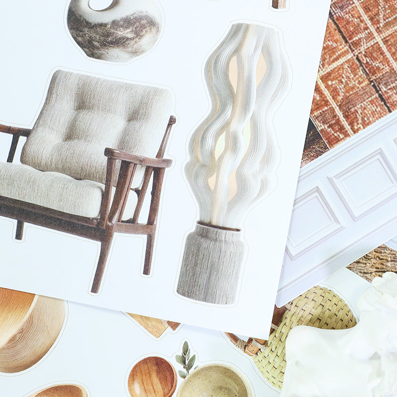 Vintage Sticker Book Vol.23 - The Cozy Nook