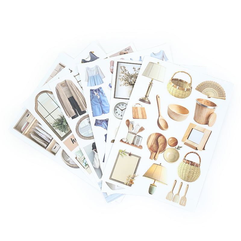 Vintage Sticker Book Vol.23 - The Cozy Nook