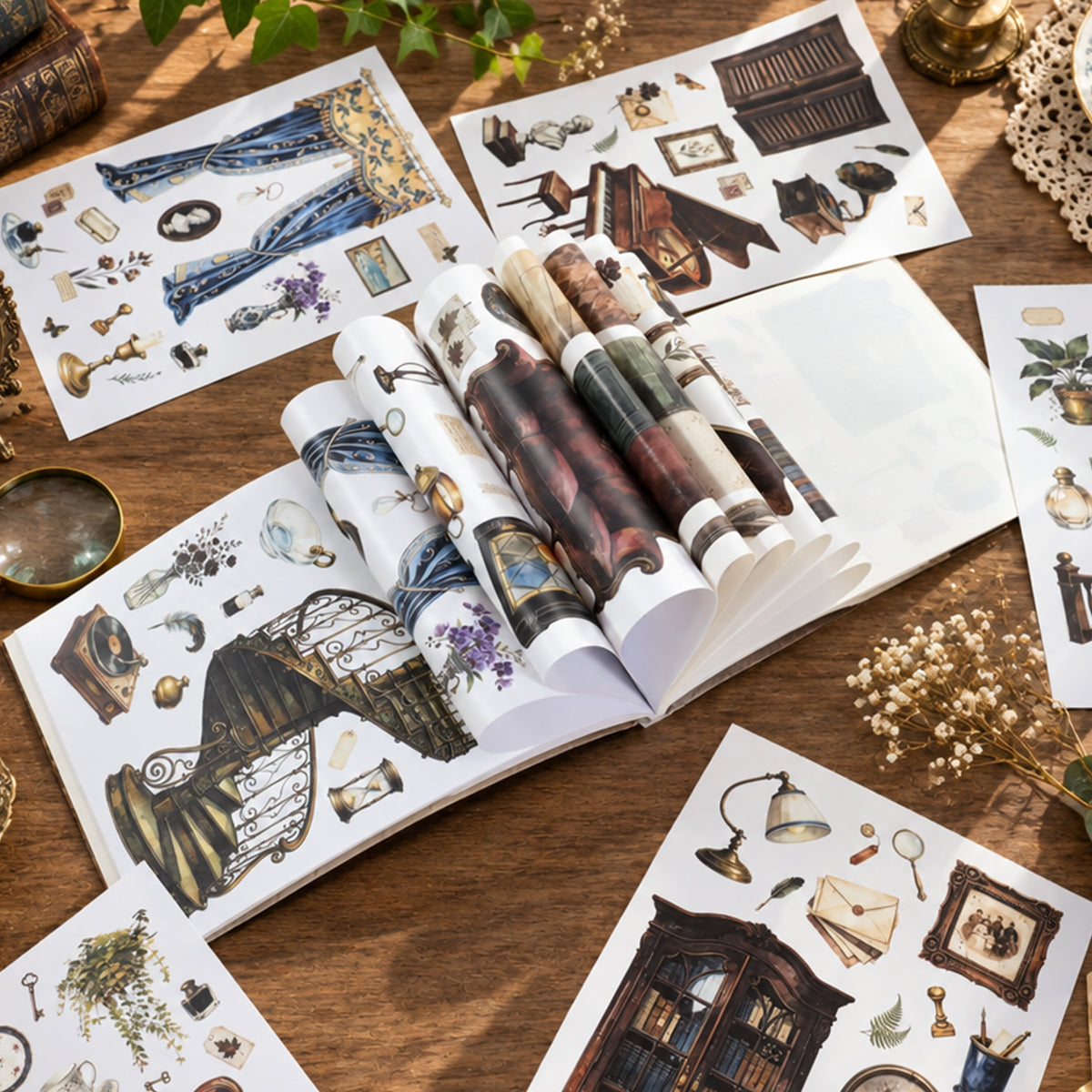The Dark Study Sticker Book