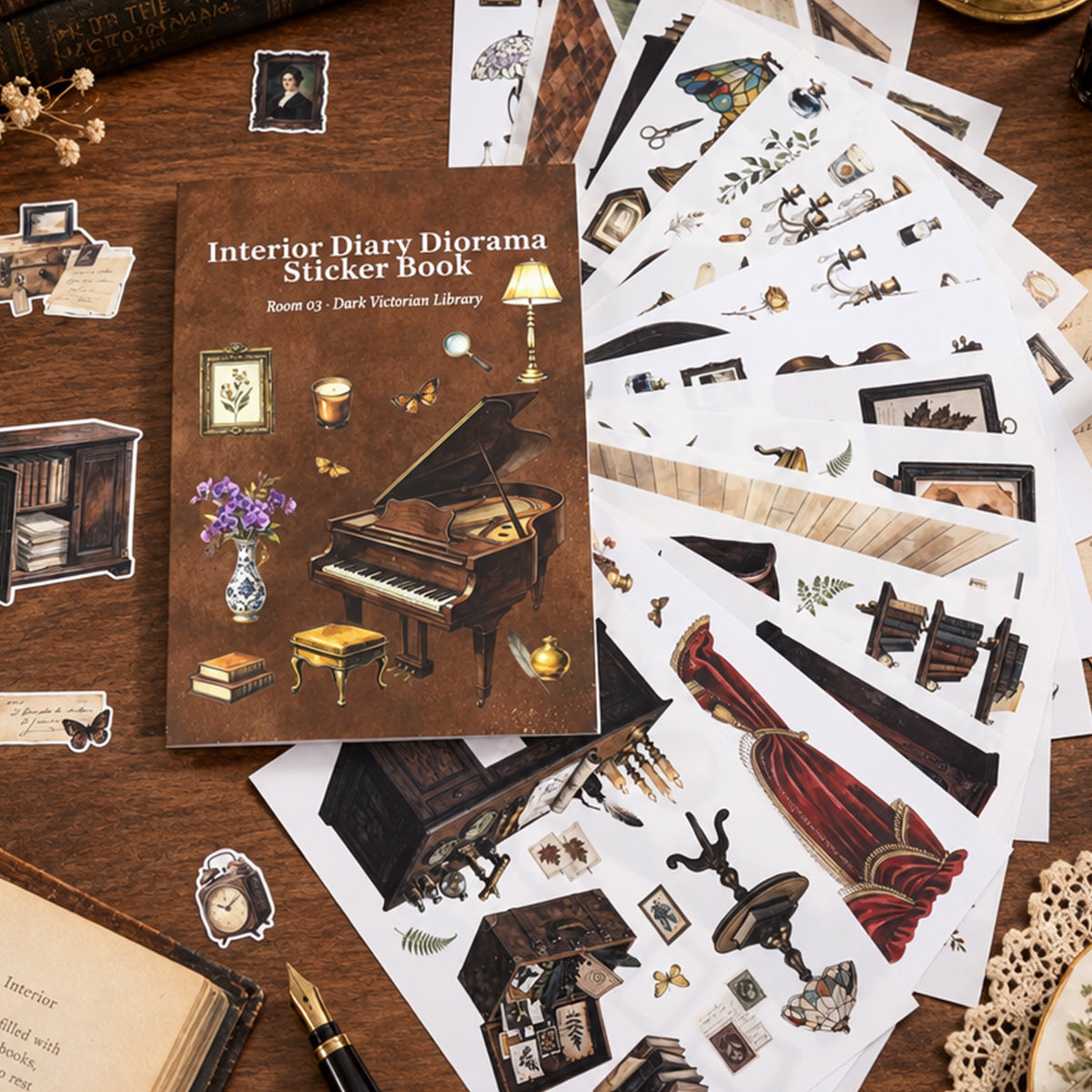 The Dark Study Sticker Book