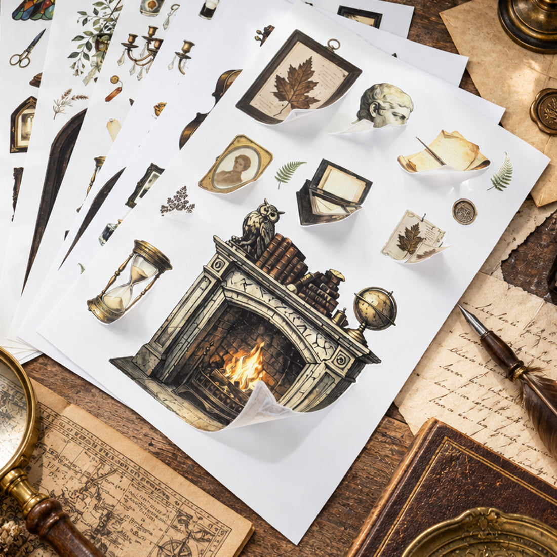 The Dark Study Sticker Book