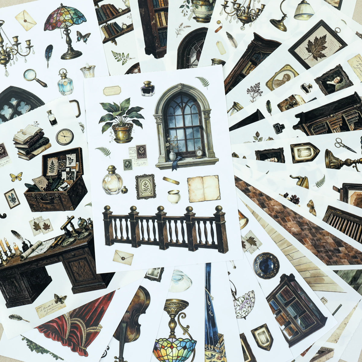 The Dark Study Sticker Book