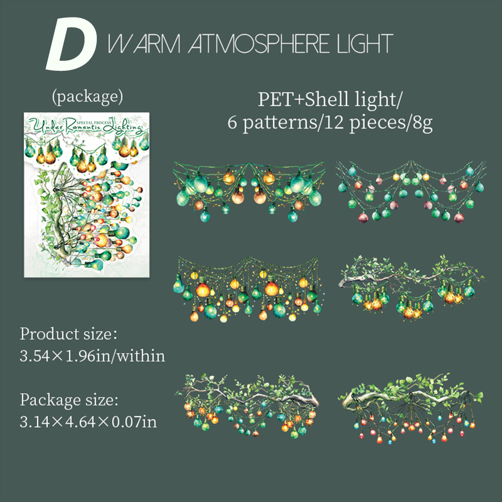 Romantic Lighting PET Sticker