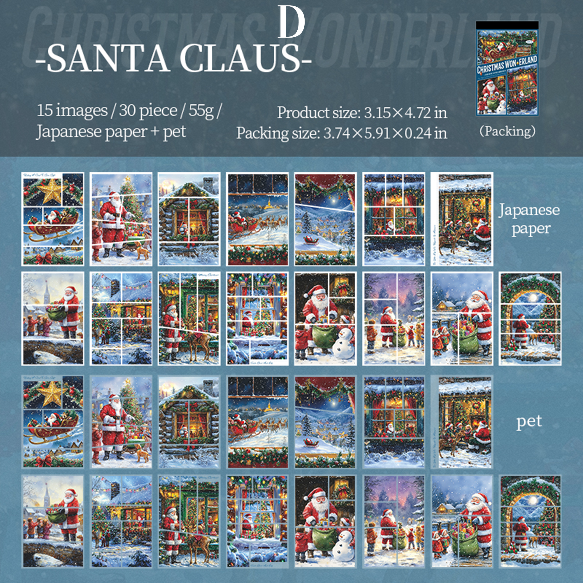 Christmas Wonderland Sticker Book