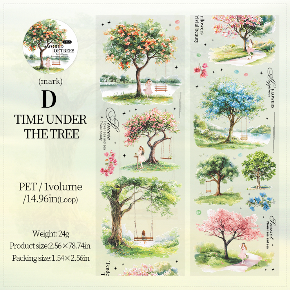 Scenery of a Tree PET Tape