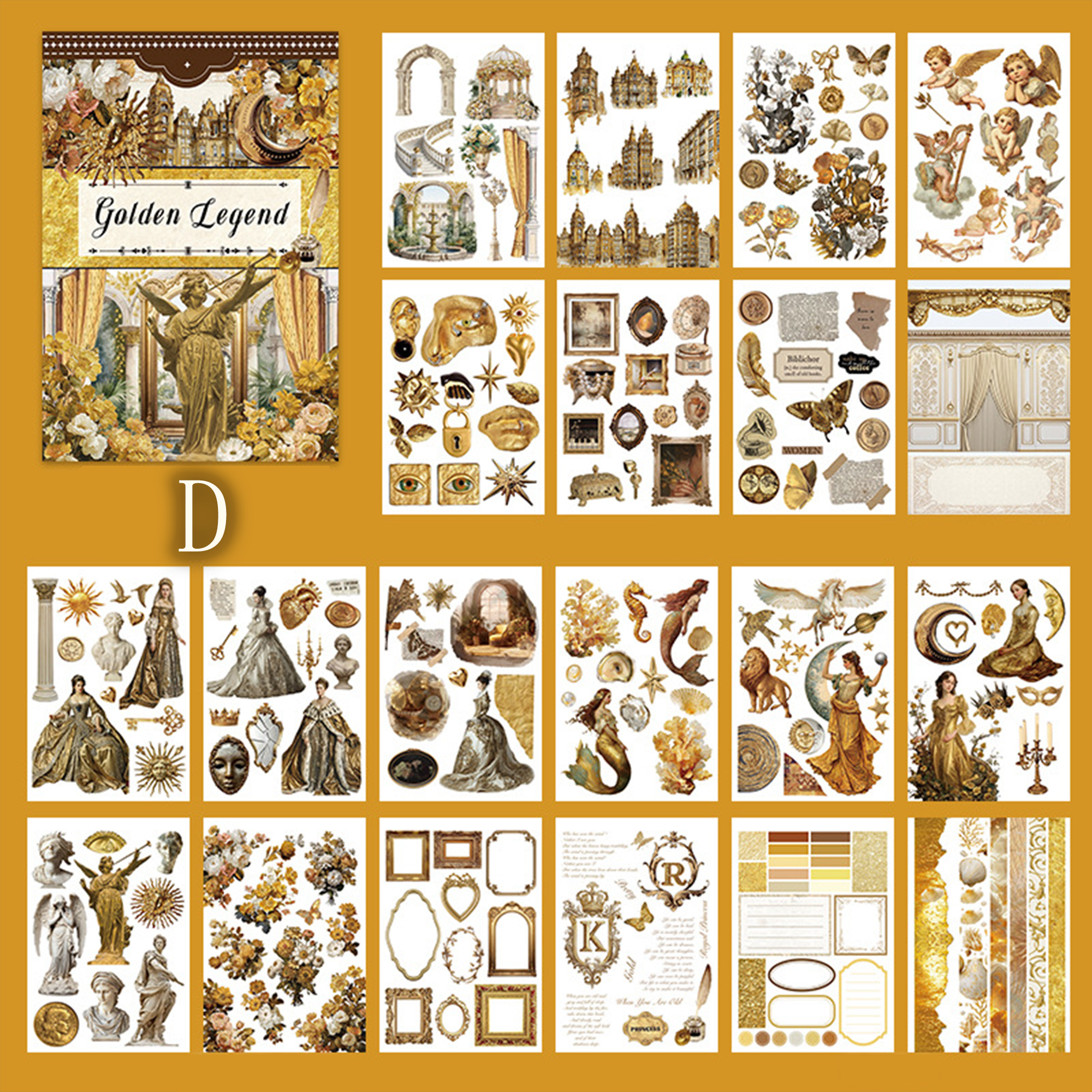 Vintage Sticker Book Vol.21