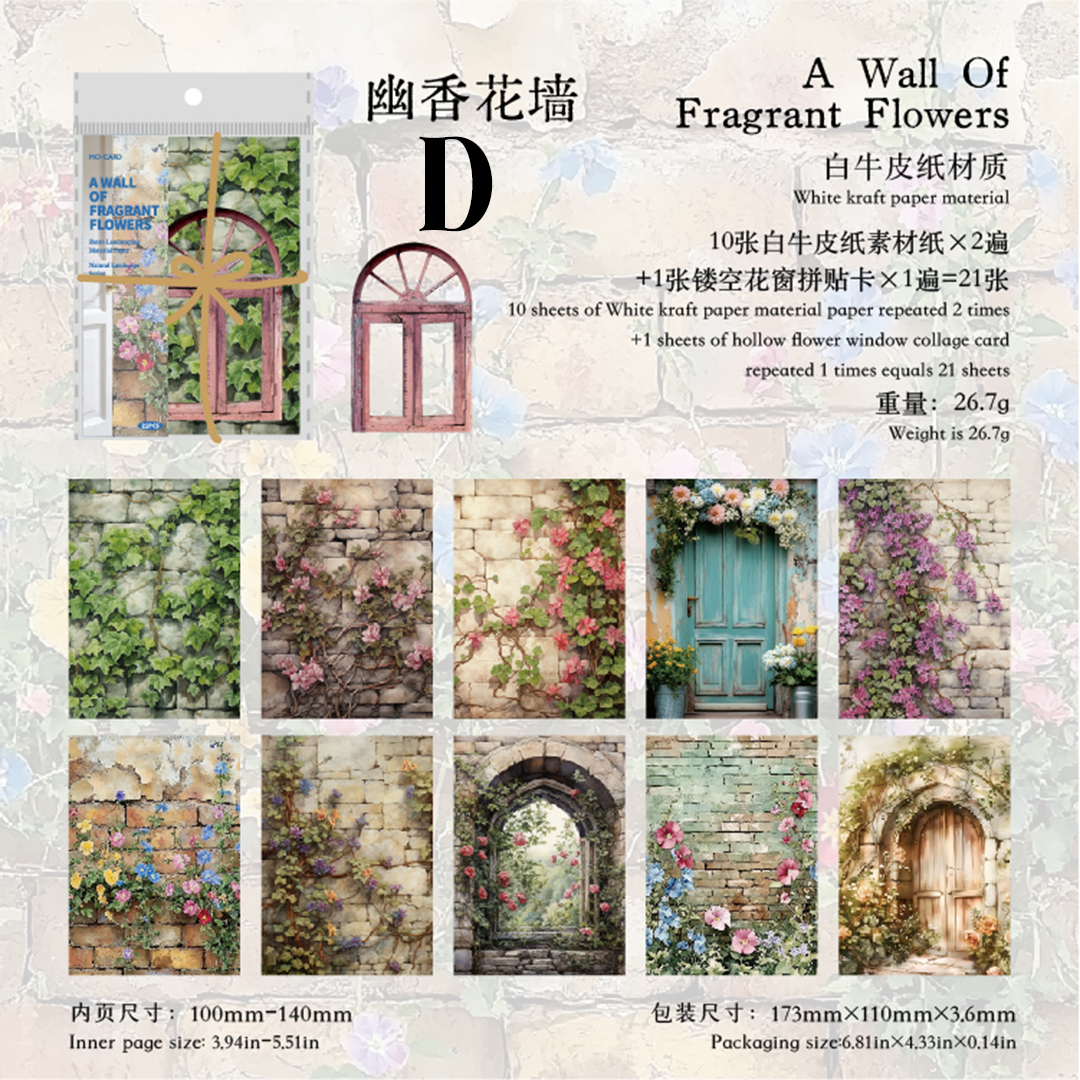 Natural Landscape Series Scrapbook Paper