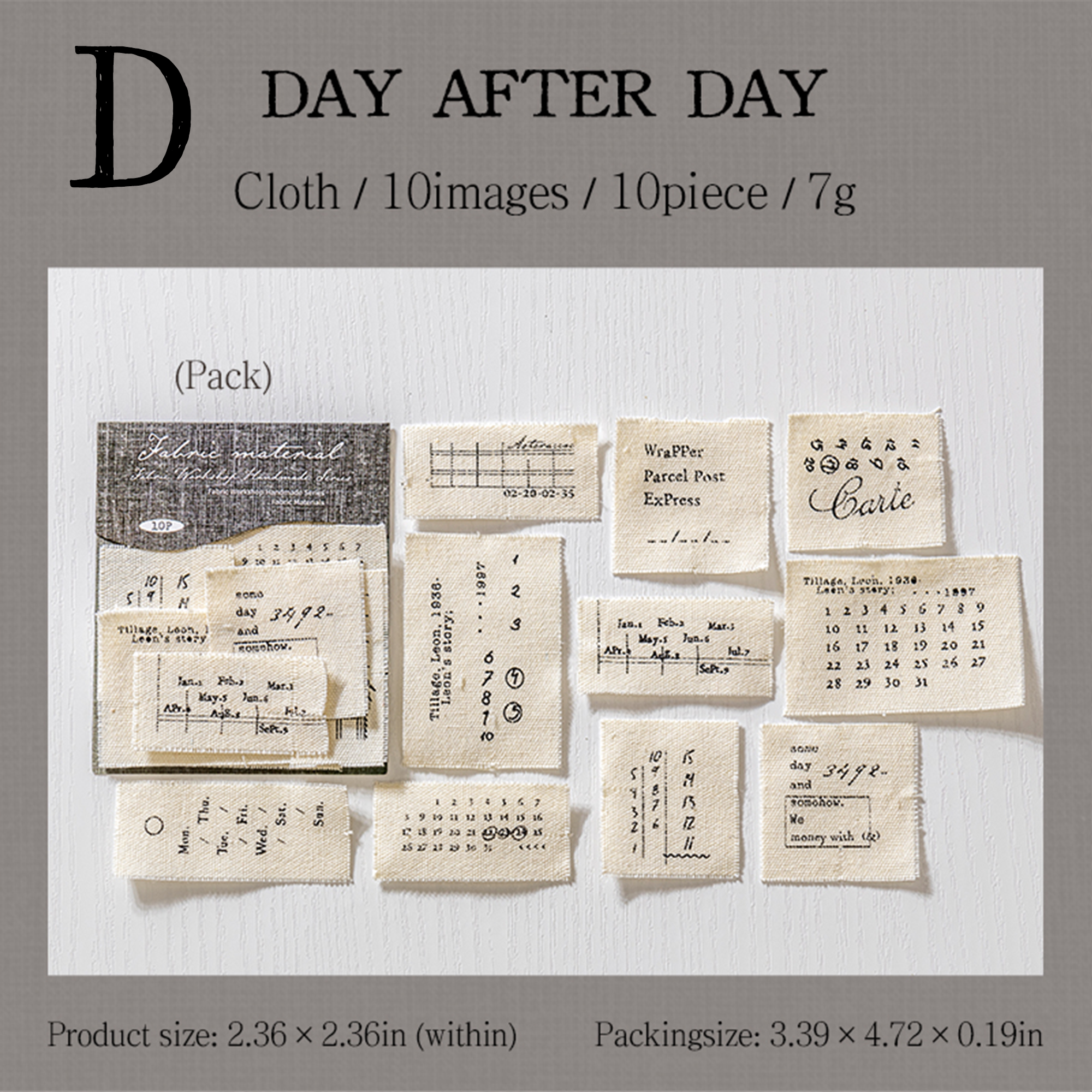 Cloth Workshop Scrapbooking Cloth