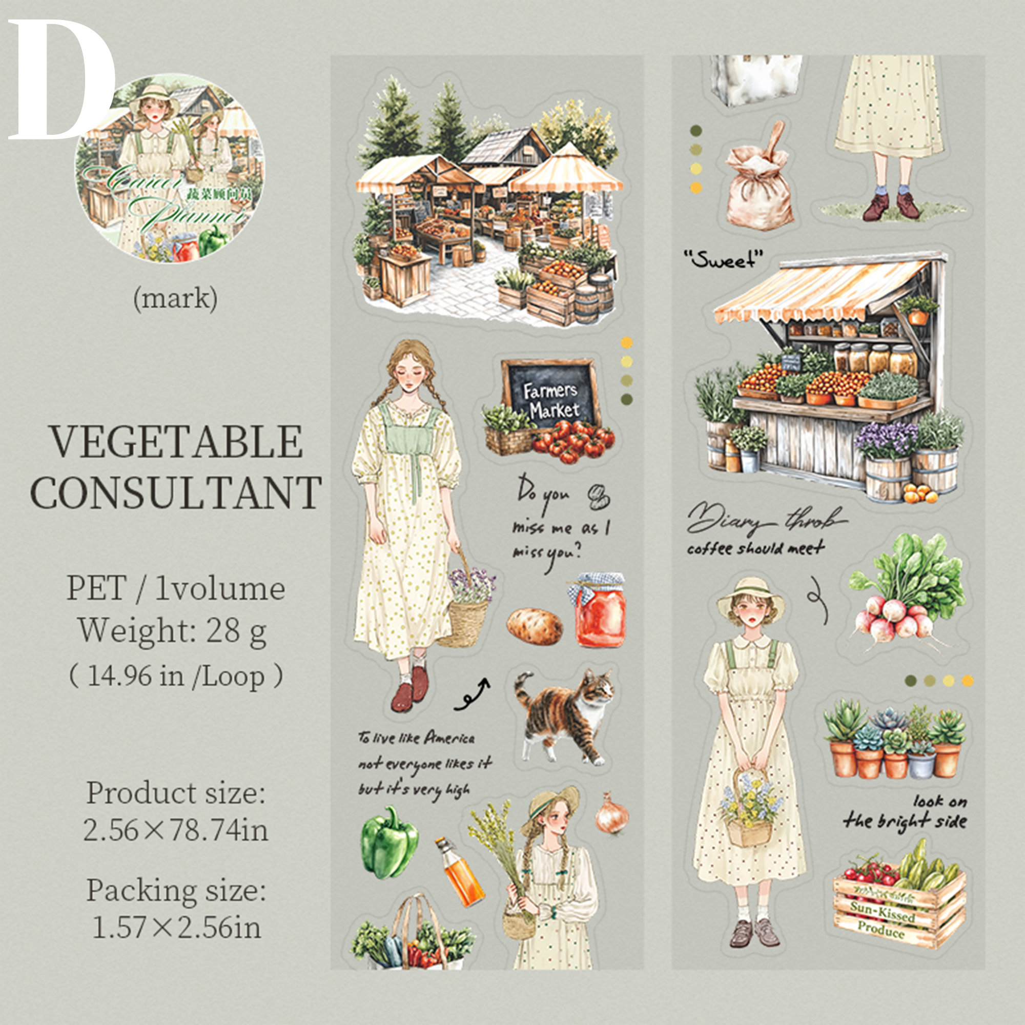 Life Planner PET Tape