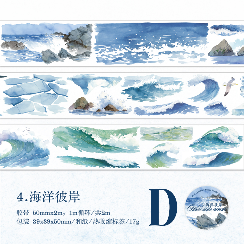 Poet's Journey Washi Tape