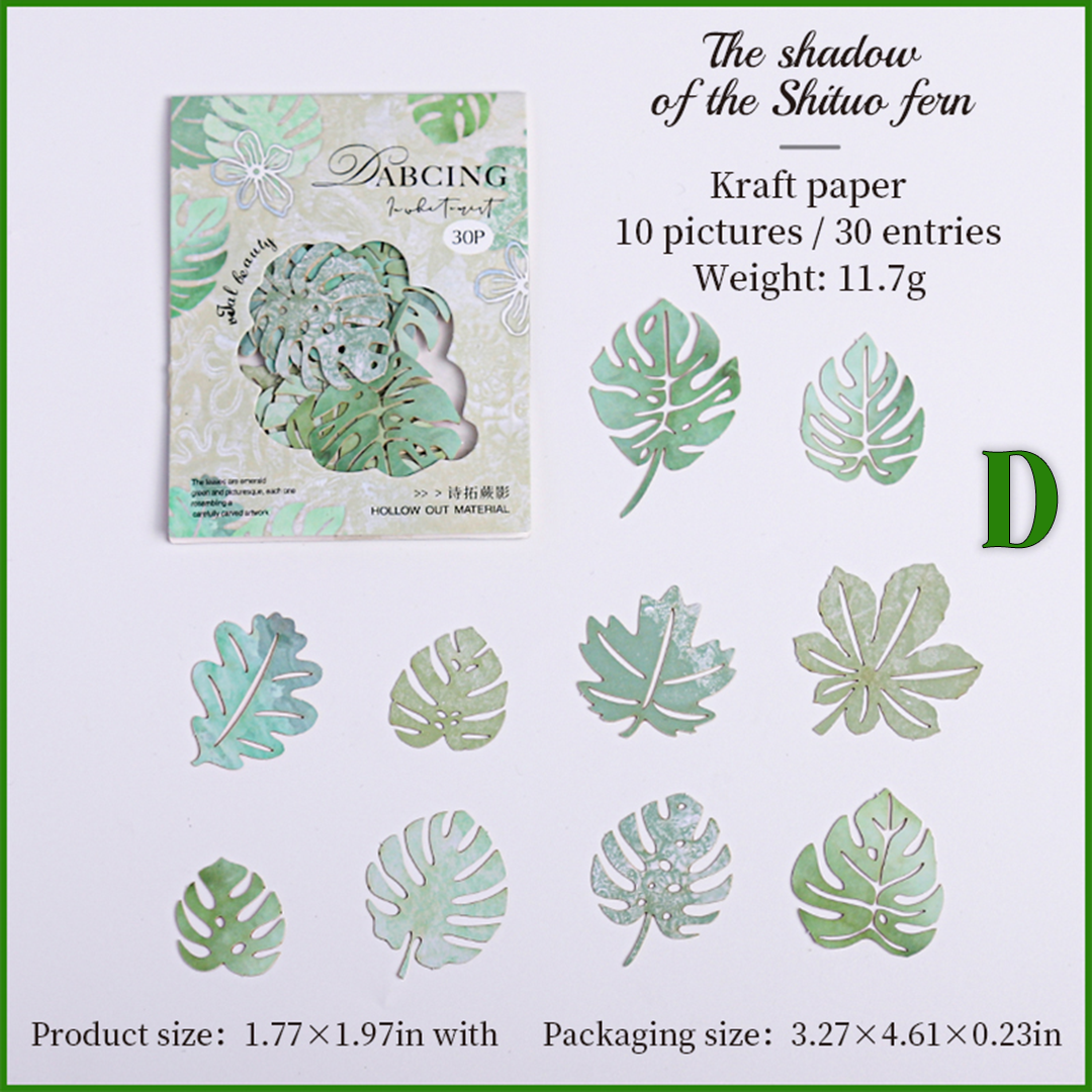 The White Mist is Dancing Scraapbooking Paper